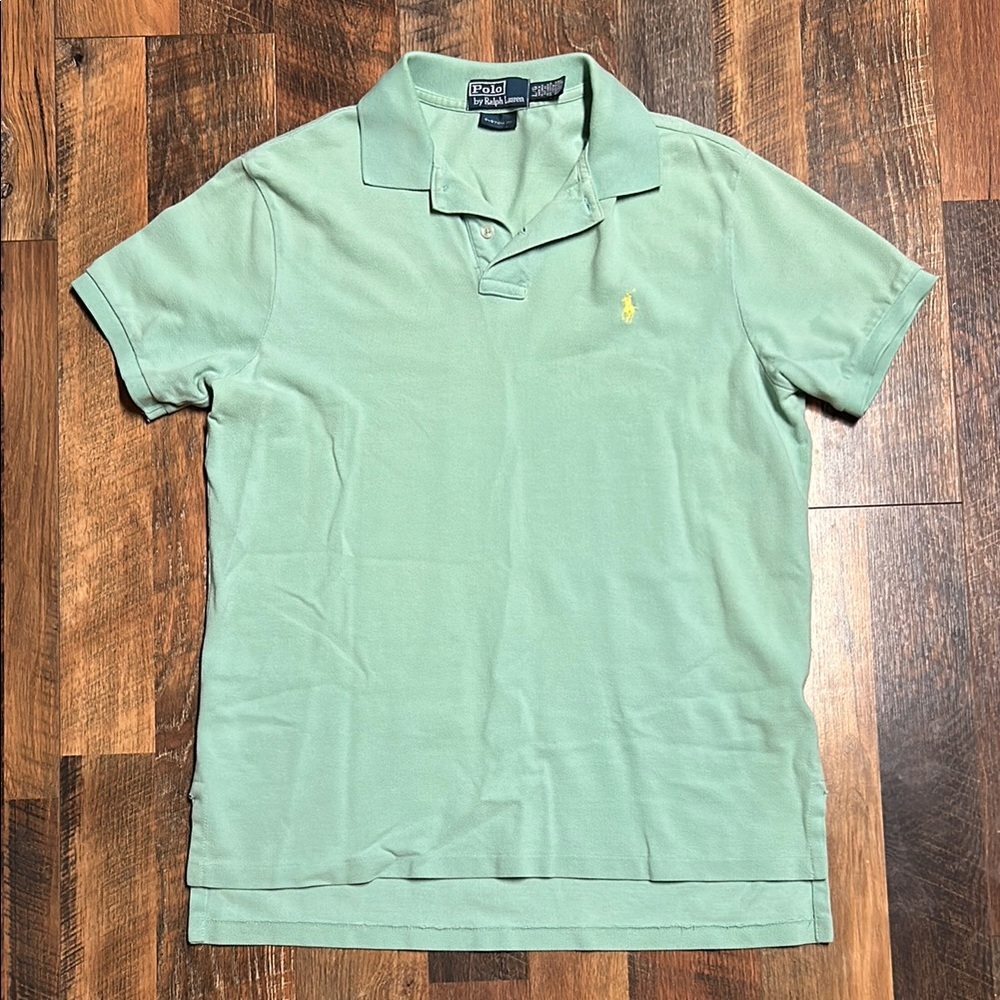 Polo by Ralph Lauren Men's Green Polo Shirt